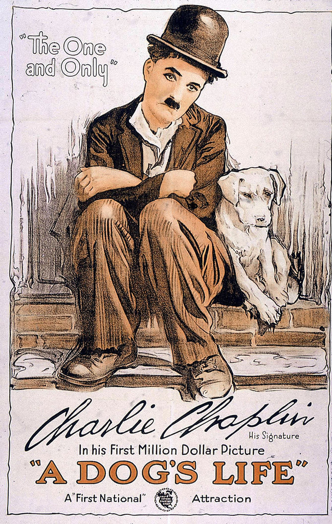 <em>A Dog's Life</em> (1918) starring Mut and Charlie Chaplin